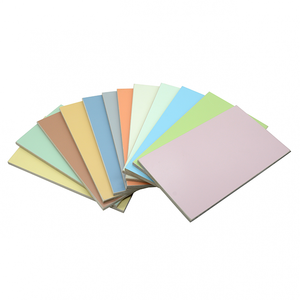 Solid Color Board for indoor decoration1.4-1.6 Density and 5-20mm Thickness 