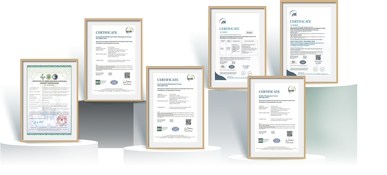 Building Materials Certifications