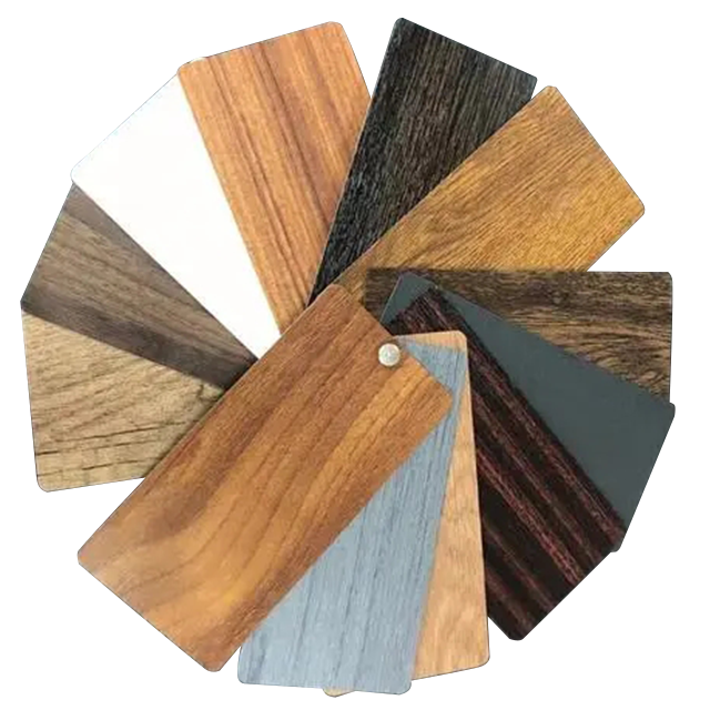 Pre Coated Board Wrapping Process, Wood Grain Decorative Board, Anti Mold And Moisture-proof